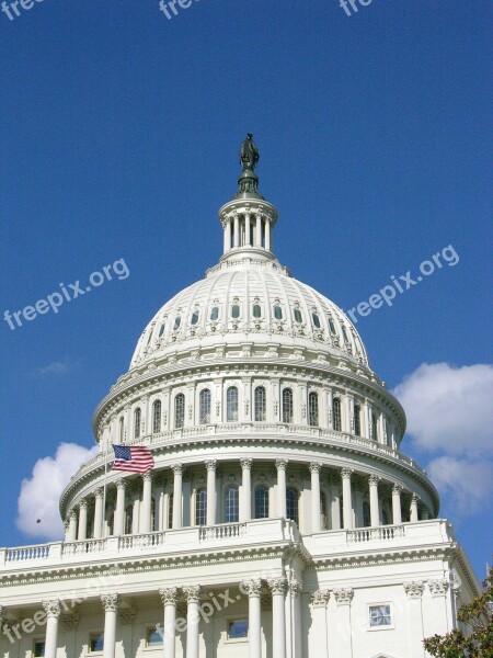 Capitol Dome Landmark Architecture Usa