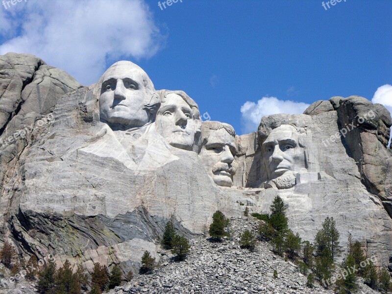 Mt Rushmore Monuments Dakota National