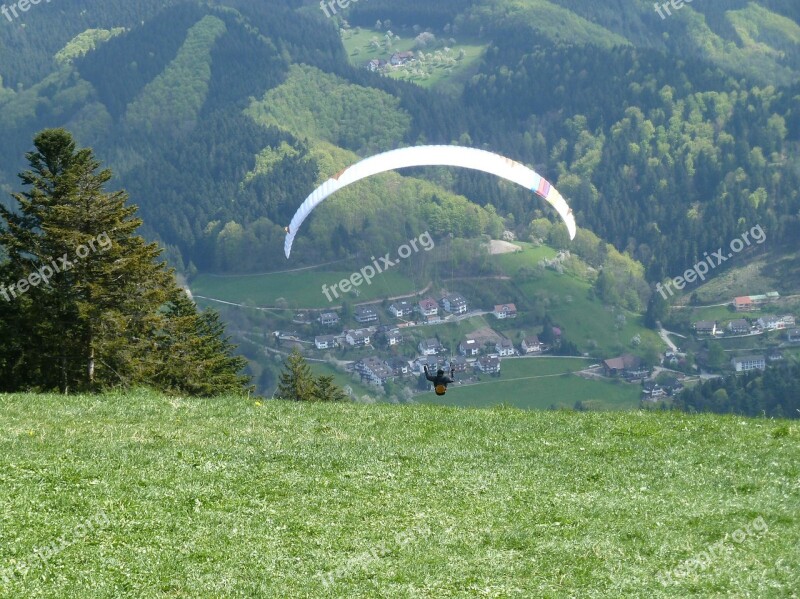 Paragliding Slope Glider Summer Fly Free