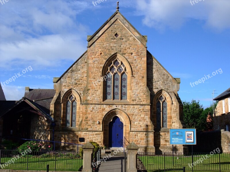 Methodist Church Front Religion Architecture