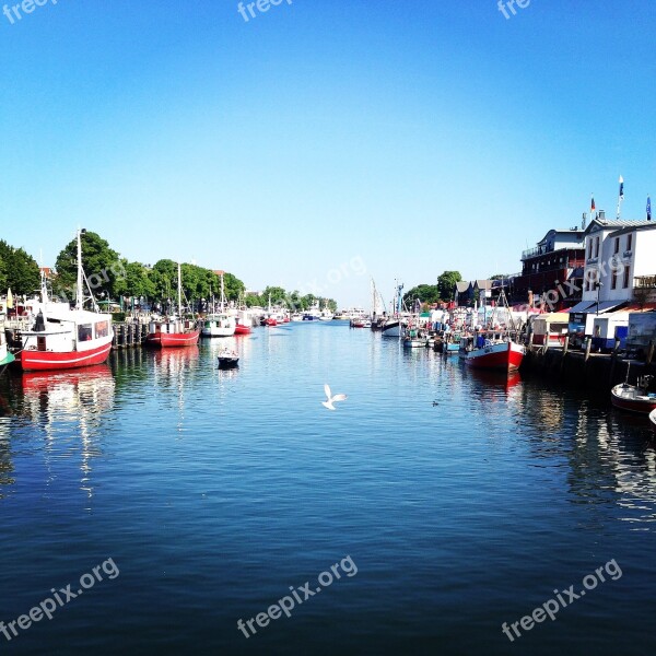 Warnemünde Baltic Sea Coast Northern Germany Seaside Resort