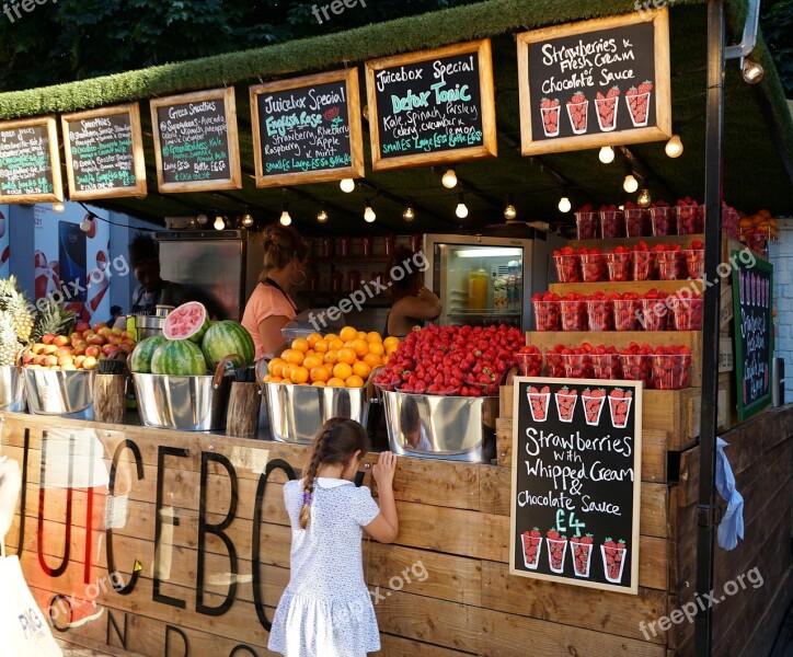 City Street Food Street Outdoor Urban