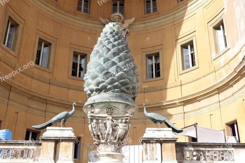 Vatican Patio Inside Free Photos