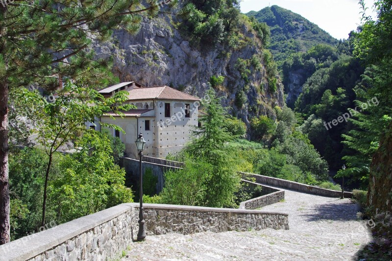 Papasidero Calabria Hermitage Church Mountain