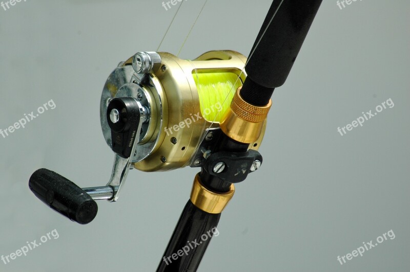 Fishing Reel Tackle Rod Equipment Fish