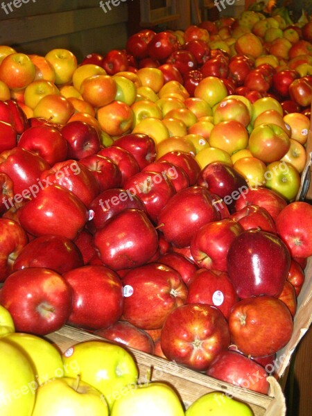 Apple Harvest Fall Food Fruit