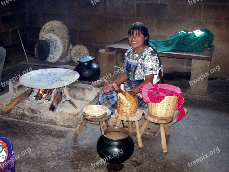 Tzotzil Maya Chiapas Highlands Mexico Cooking Stove