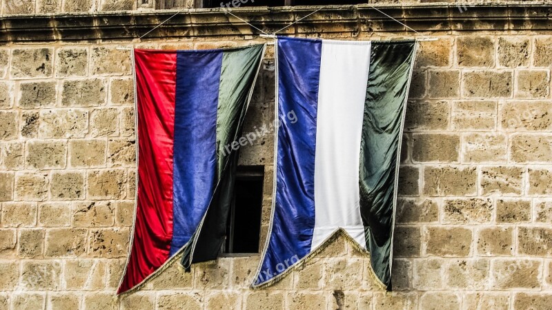 Cyprus Ayia Napa Flags Monastery Medieval