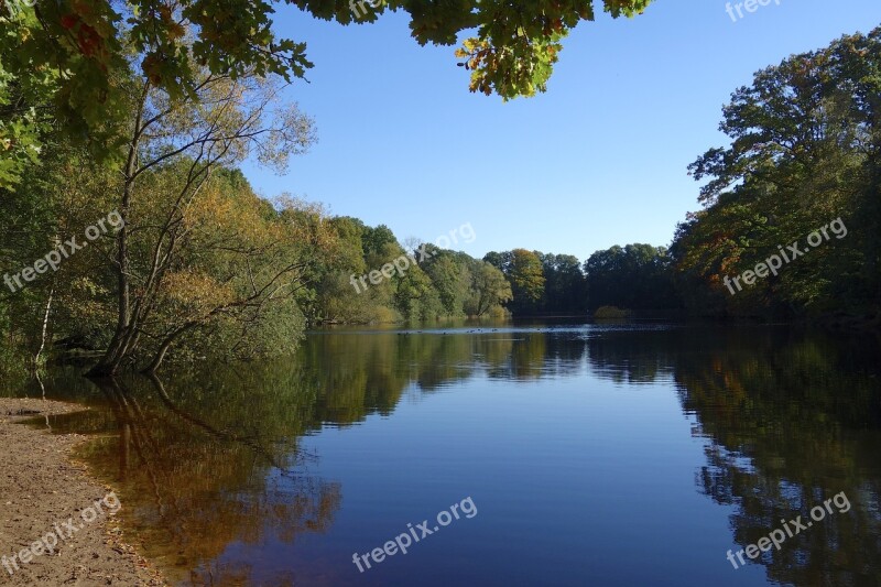 Lake Pond Nature Landscape Water