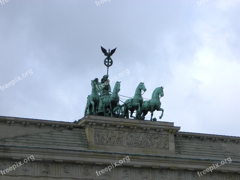 Berlin Brandenburg Gate Brandenburg Architecture Deutschland