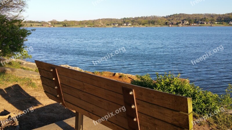 River Bench Tennessee Landscape Free Photos