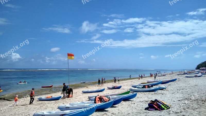 Bali Indonesia Beach Asia Blue