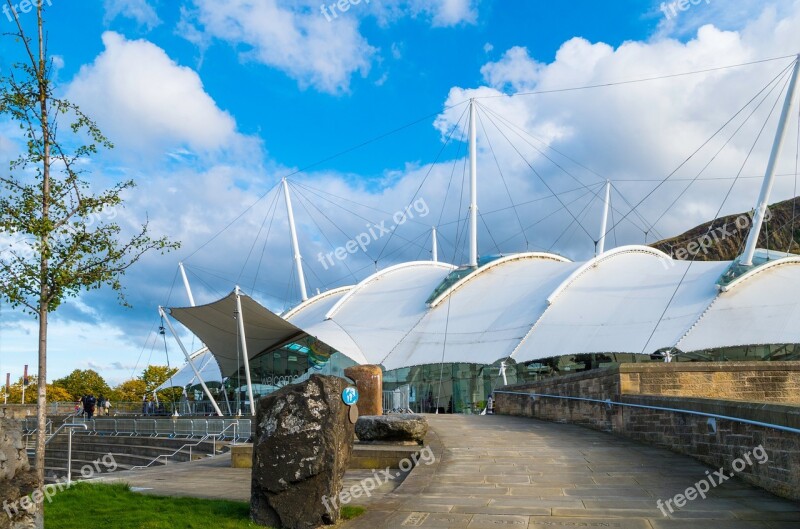 Dynamic Earth Edinburgh Scotland Places Of Interest Tent Roof