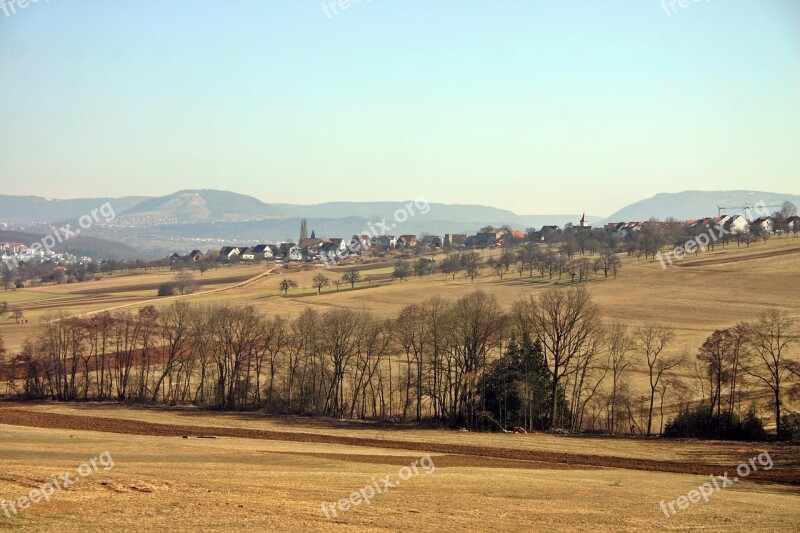 Swabian Alb Alb Swabia Nature Vision