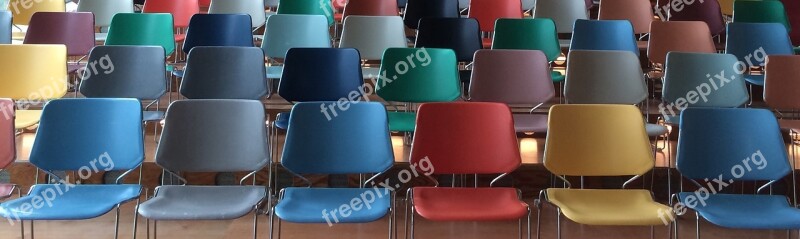 Chairs Public Presentation Class Auditorium