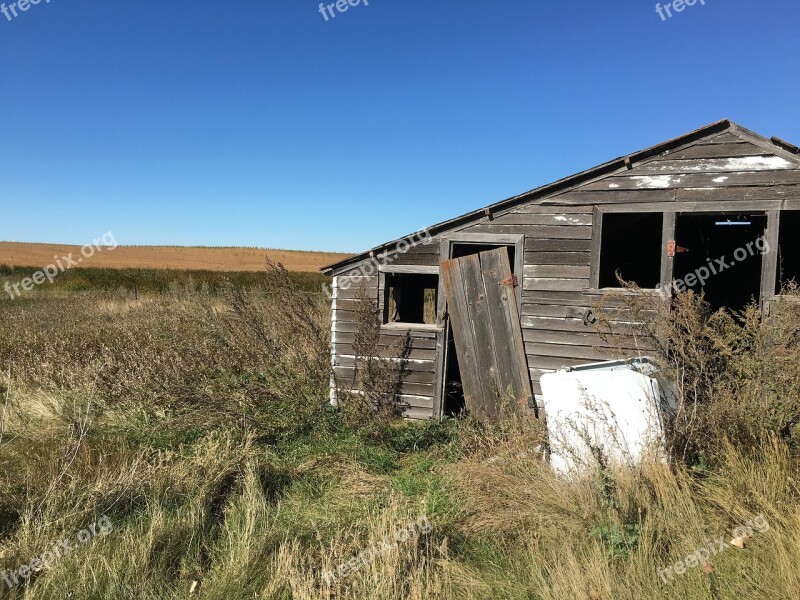 Chicken Coop Farm Pioneer Settlers Abandon