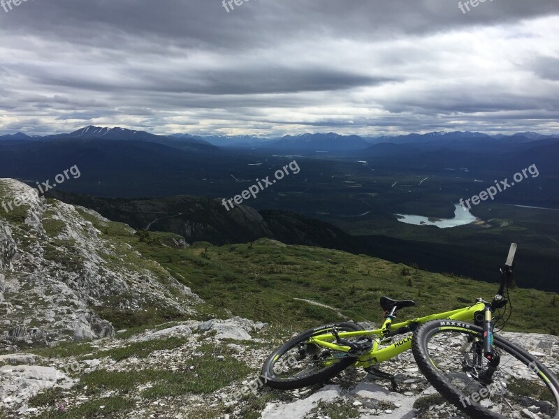 Mountain Biking Downhill Grey Mountain Yukon Whitehorse