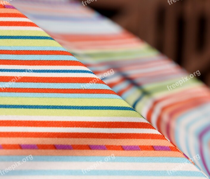 Stripes Umbrella Colors Texture Textile