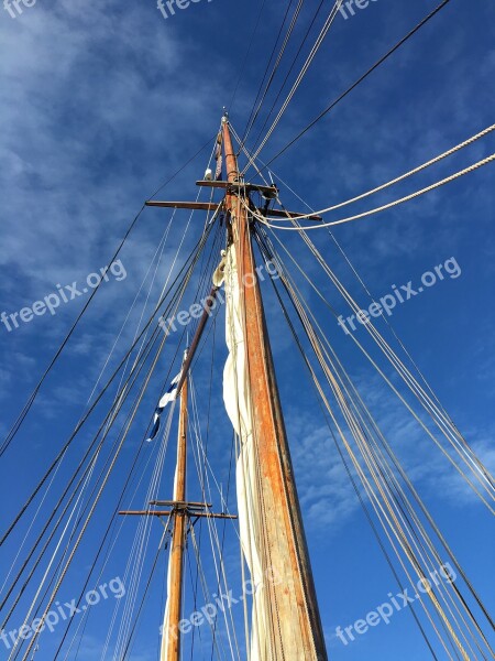 Finland Helsinki Ship Mast Sailing Ship Ship