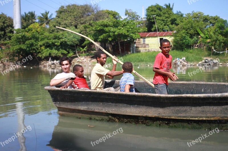 Dominican Republic Nuevo Renacer Boat Free Photos