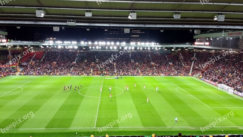 Old Trafford Football Stadium Manchester United Sport