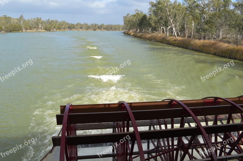 Paddle Boat Murray River Paddle South Australia Free Photos