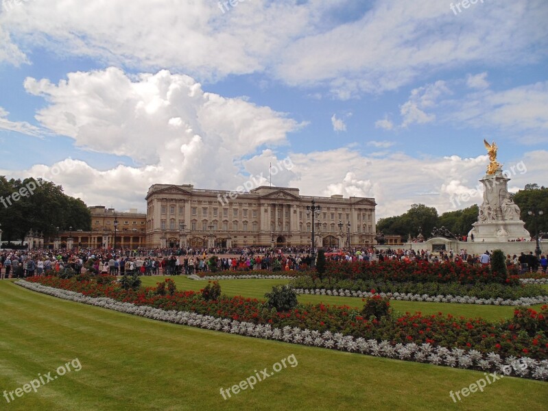 Buckingham Palace London England Uk