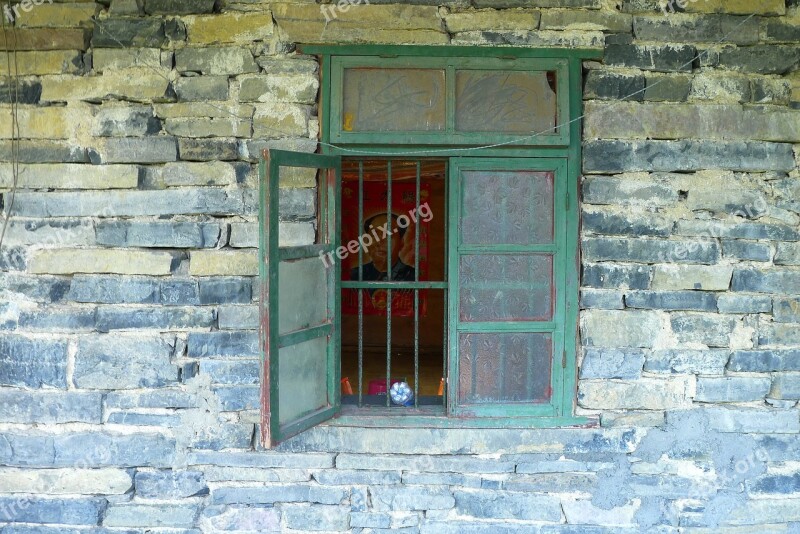 Guangxi Ancient Wall Canbi Windows Free Photos