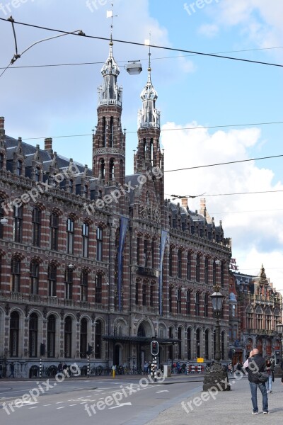 Holland Amsterdam Europe City Bridges