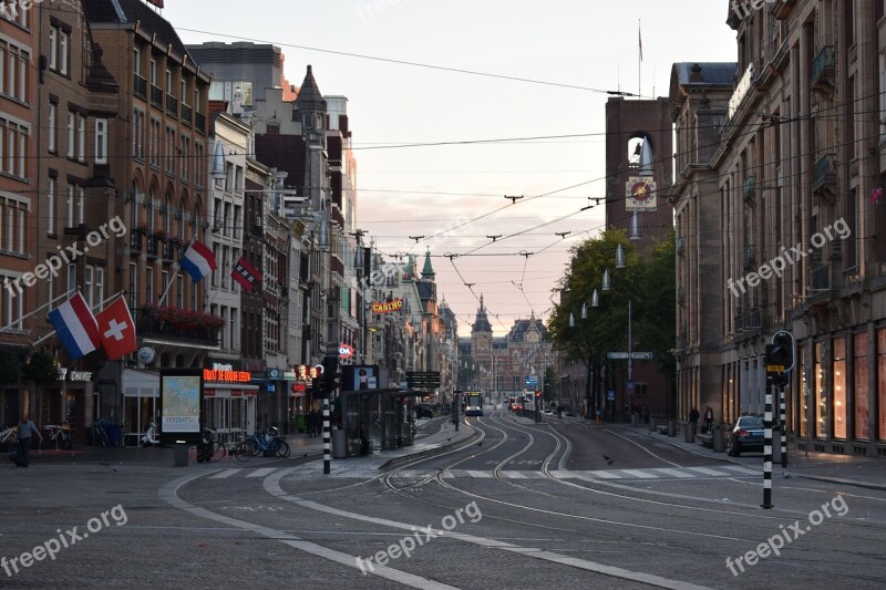 Holland Amsterdam Europe Bicycles City