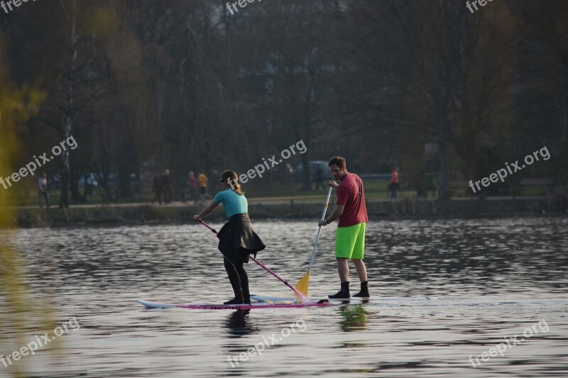 Sport Leisure Paddle Alster Hamburg