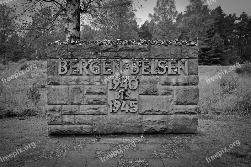 Memorial Belsen Mountains Holocaust History Holocaust Memorial