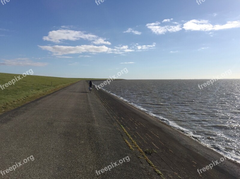 Wide Sea Ameland Netherlands West Friesland