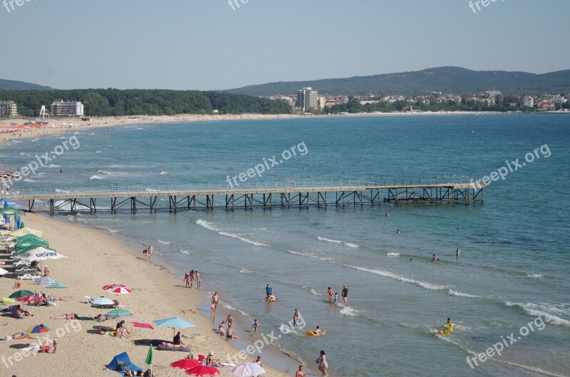 Sea Beach The Pier Holiday Free Photos