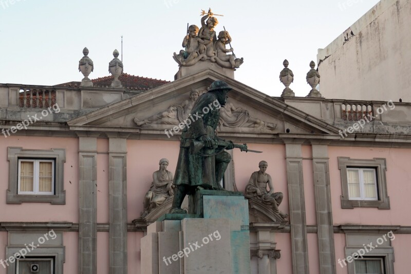 Aveiro Portugal Architecture Sculpture Decoration