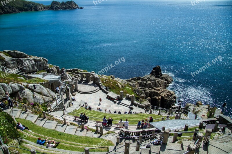 Minack Theater Cornwall South Gland Free Photos