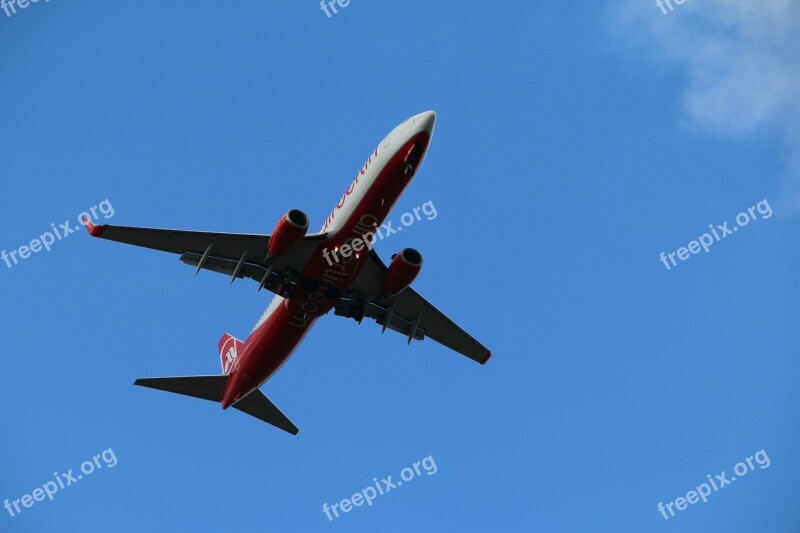 Aircraft Air Berlin Landing Aviation Chassis