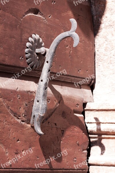 Doorknocker Door Handle Fish Door Wood