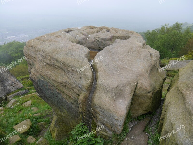 Rock View Stone Landscape Nature