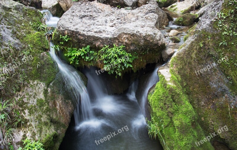 Qingcheng Mountain Gate The Scenery River Flow