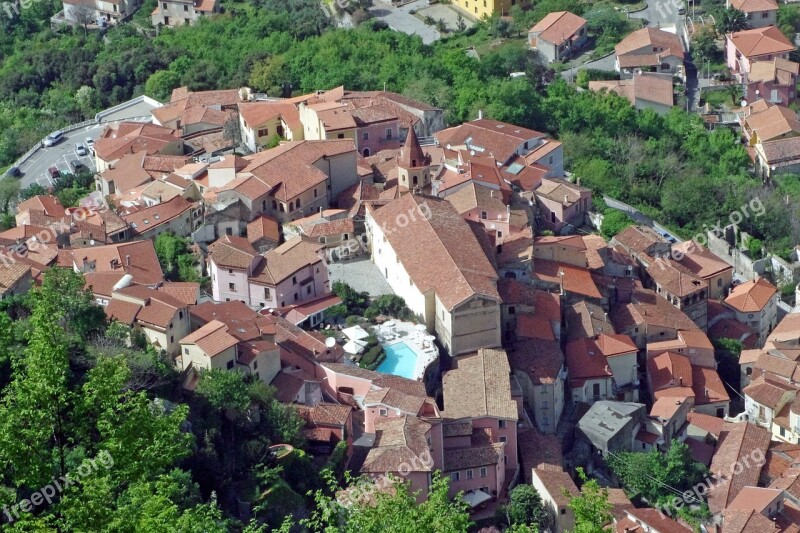 Maratea Basilicata Italy Village Historical Centre