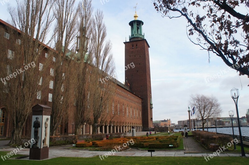 Stockholm City Building City Hall City Council