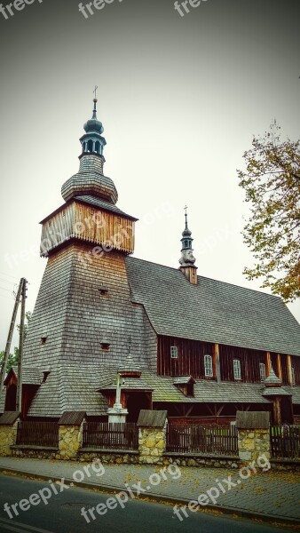 Miedźna Wooden Architecture Monuments Tour Church Of St