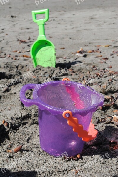 Kids Play Beach Sandcastle Sand Toys Shovel