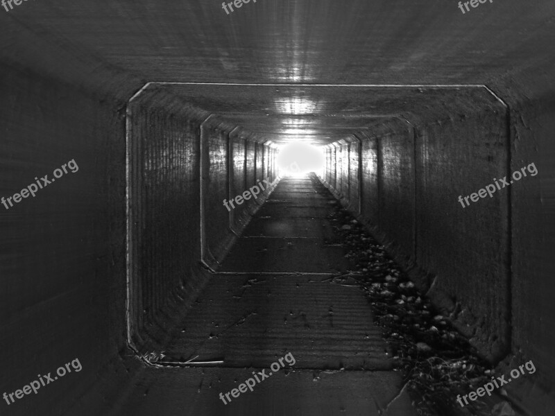 Tunnel Light Light At The End Of The Tunnel Transfer Death