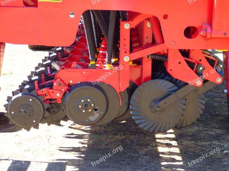 Farm Equipment Seeder Discs Rural Tool Free Photos