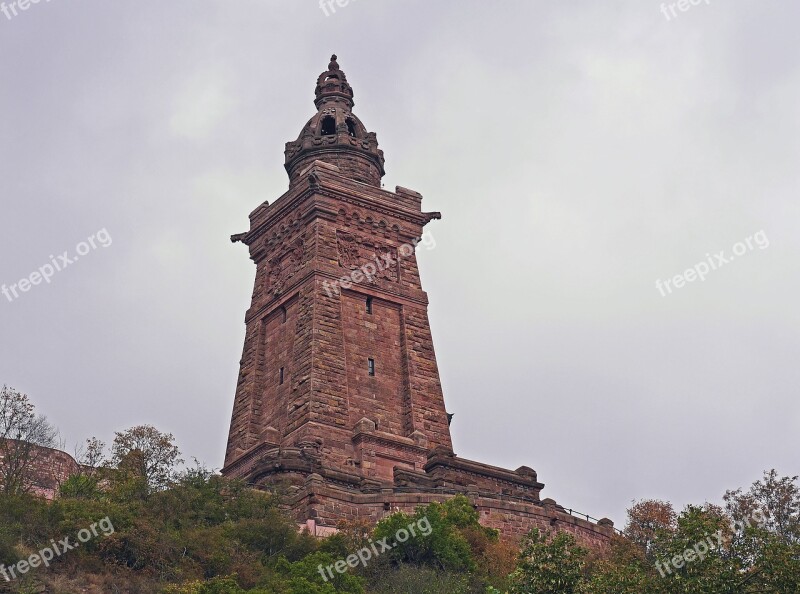 Cyrillic Monument Barbarossa Castle Middle Ages