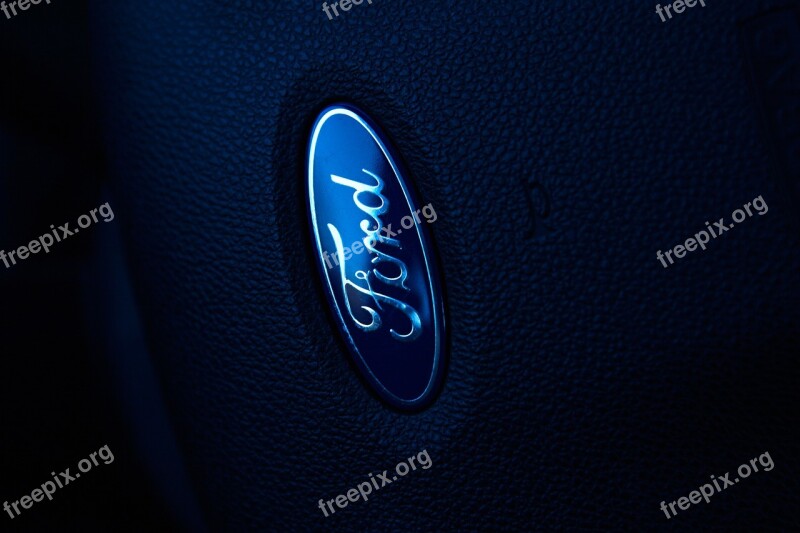 Ford Logo Sign Auto Illustration