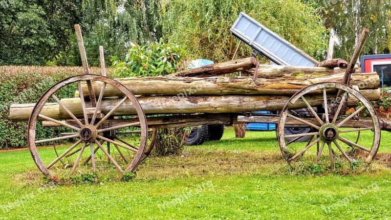 Wagon Signal Box Wood Wagon Spoke Wheels Old