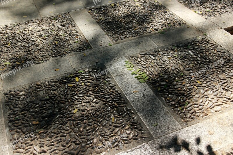 Pavement Pebble Stones Pebbles Away